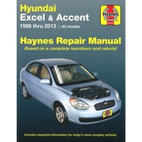Hyundai Excel Accent 1986-2013 USA US Kanada Import Repair Manual Haynes