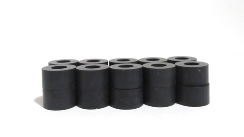SLOT CAR ÉCHELLE HO 10 PAIRES DE PNEUS EN SILICONE POUR JANTES DE TRACTION AURORA AFX, MAGNA - Photo 3/3