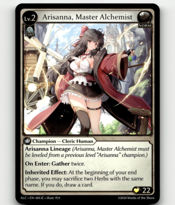 H*u様 grand archive Arisanna, Astral Zeni Grand Archive TCG Arisanna, Master Alchemist - Alchemical
