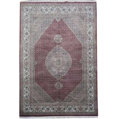 Dazzling 7x10 Authentic Handmade Wool&Silk Mahi Rug PIX-22316