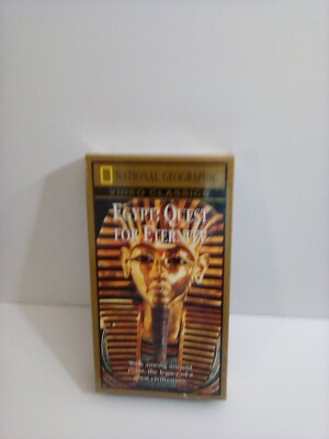 National Geographic Video - Egypt: Quest for Eternity VHS Sealed  