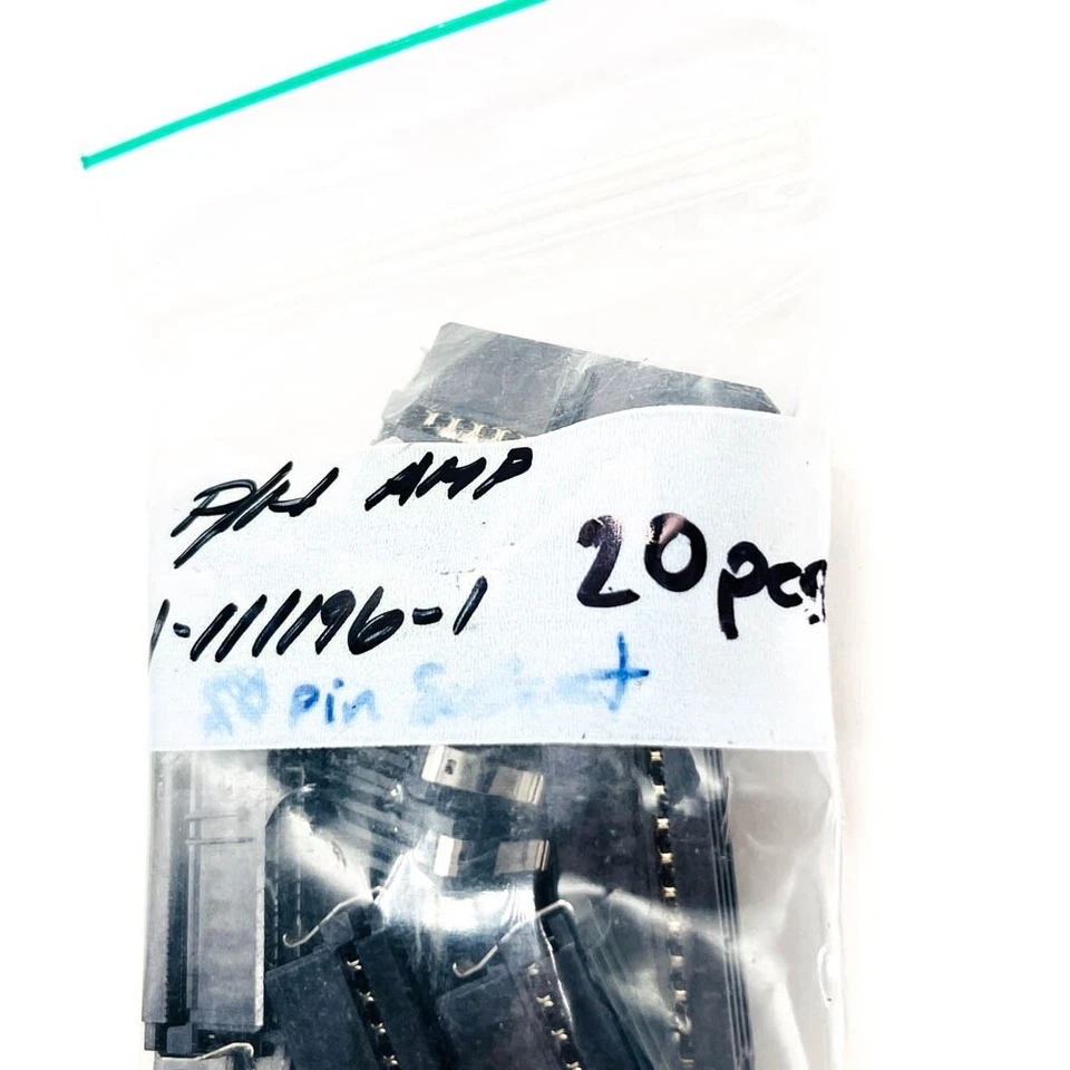 20 pcs AMP 1-111196-1 IDC Receptacle Connector, 50 Position In-Line New Open Box - Image 4 of 4