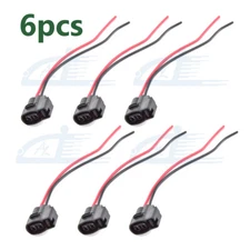 6pcs Set Ignition Coil Connector Plug For 1JZ-GE 1JZJZ-GTE 2JZ-GE 2JZ-GTE Engine