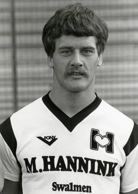 Rob Poell Presentation Of Heracles Almelo In July 1983 OLD FOOTBALL PHOTO