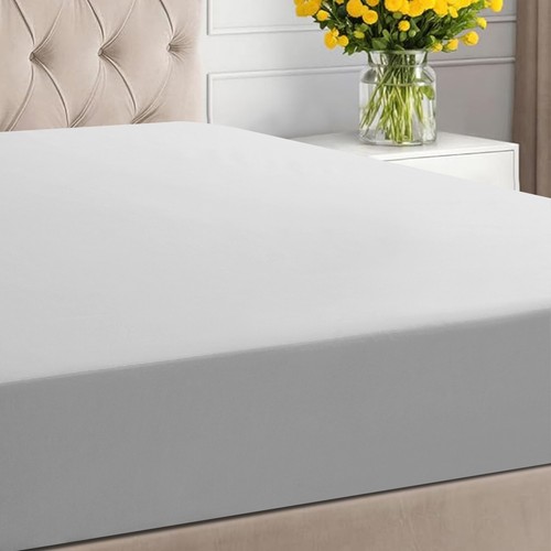 Extra Deep Fitted Sheet 25cm Bed Sheet Single Double King & Super King Size - Picture 84 of 100