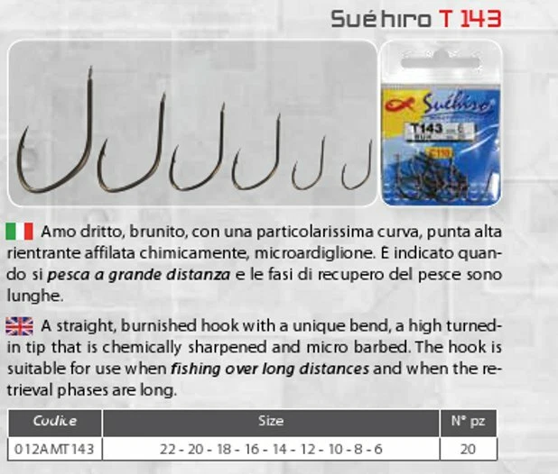 MILO AMO AGONISMO PER BIGATTINO T143 SUEHIRO 20PZ a busta