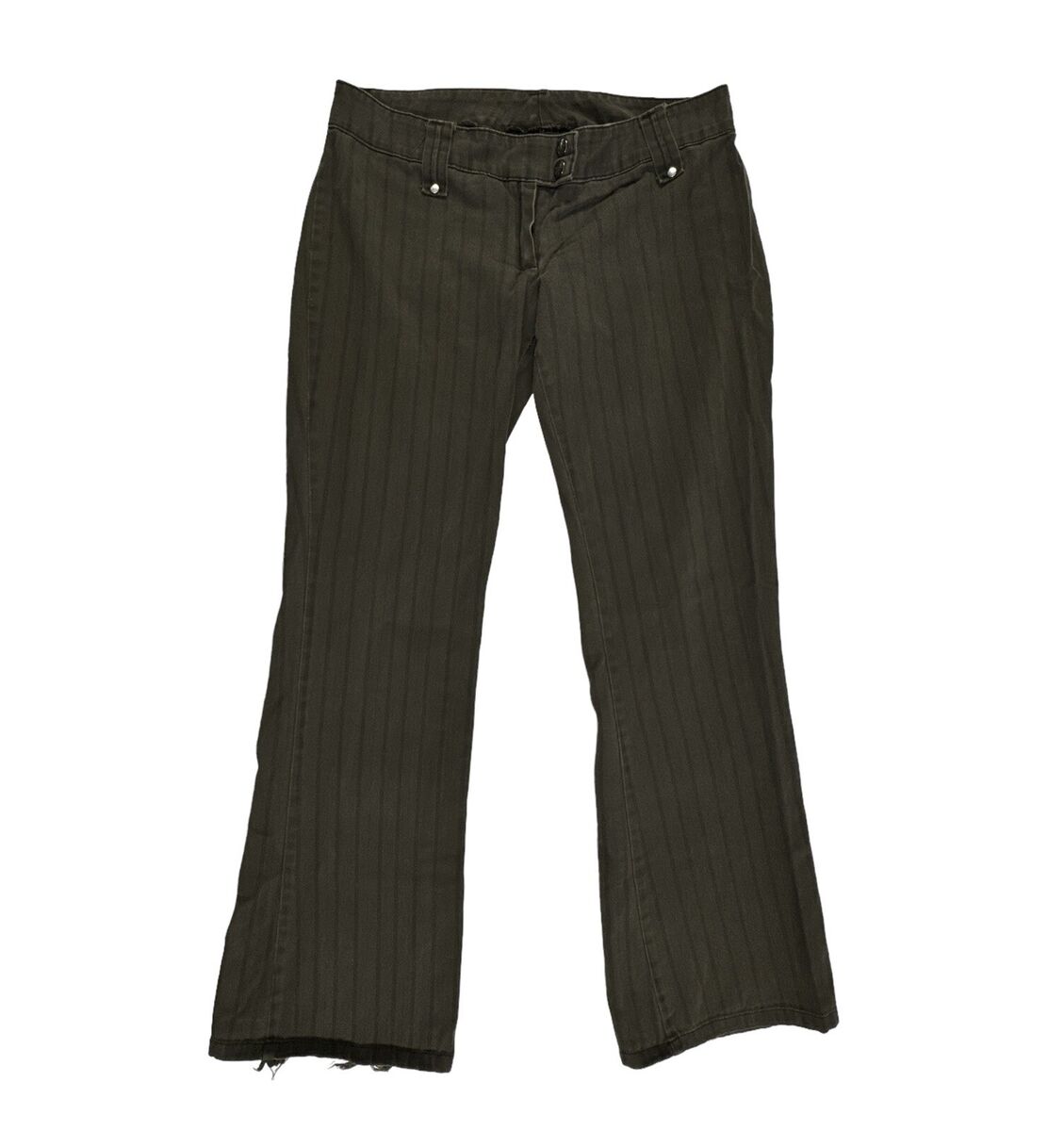 Vintage Lip Service Pants Size 5 Pin Stripe Pants Y2K Flare Vintage Lip Service Pants Size 5 Pin Stripe Pants Y2K Flare