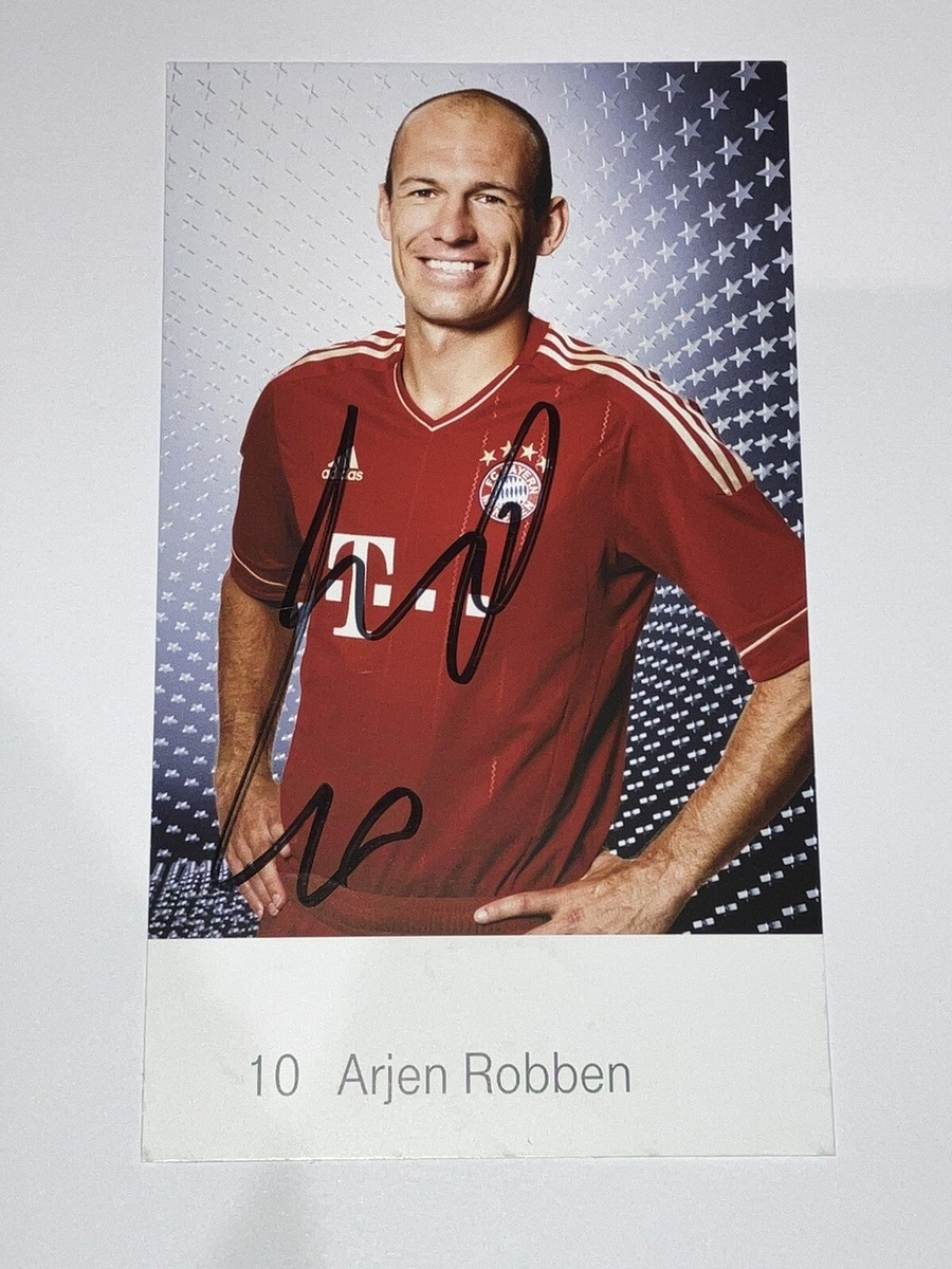 Arjen Robben ロッベン 直筆サイン カード 世界1枚限定　ドンラス Arjen Robben ロッベン 直筆サイン カード 世界1枚限定 ドンラス 開封