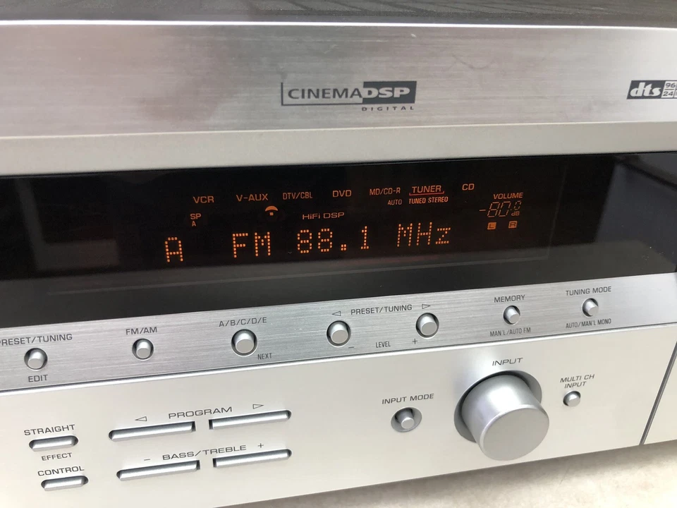 Yamaha HTR-5750 Receiver HiFi Stereo 6.1 Channel Home Theater Audio Radio AVR - Image 2 of 4