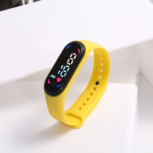 Children'S Waterproof Sports Smart Watch Outdoor Silicone Bracelet Touch Watch - Picture 8 of 26