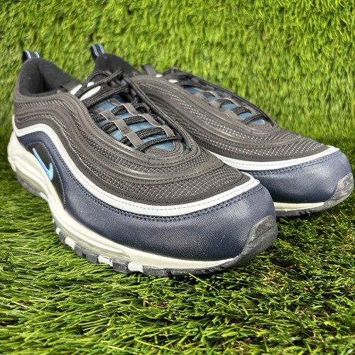 Nike Air Max 97 Men's Size 13 Black University Blue White Sneakers DQ3955 001 - Picture 7 of 12