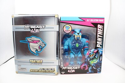 MrBeast Mr Beast Lab 6.5 Inch Panther Collector Figure Open Box