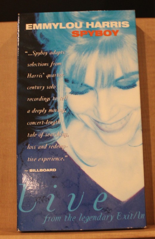 Emmylou Harris Spyboy VHS Video Videotape Folk Rock 