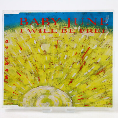 Music Musik Maxi CD Baby June   I Will Be Free Sehr Gut