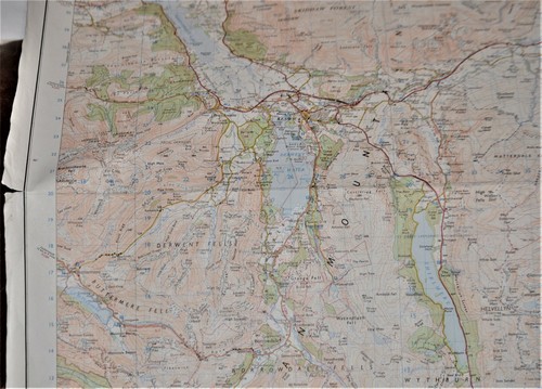 Very large scale Ordnance Survey Map 1: 50 000 Penrith & Keswick 1976 - 第 3/6 張圖片