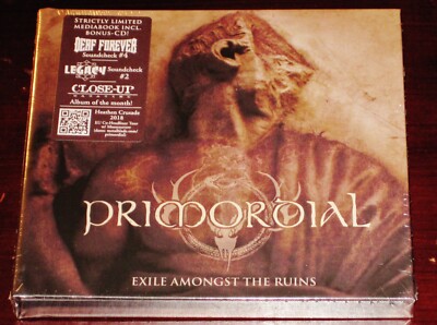 Primordial: Exile Amongst The Ruins - Special Edition 2 CD Set 2014 Digibook NEW