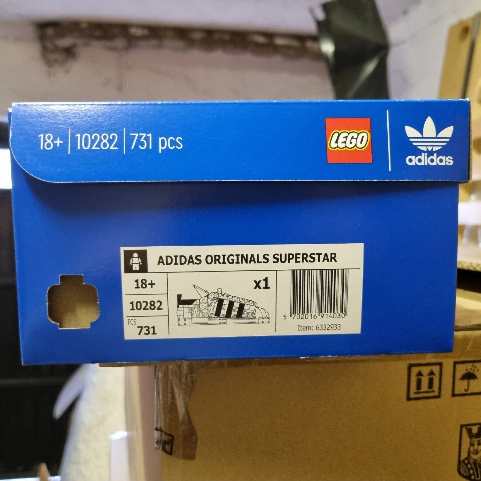 LEGO 10282 - Creator Expert - ADIDAS ORIGINALS SUPERSTAR - NEW