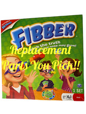 Fibber Board Game by SpinMaster Replacement Parts Pieces You Pick