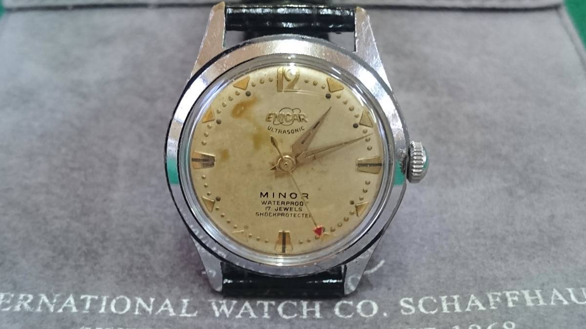 Watch ENICAR MINOR 17 Jewels AS Cal.980 Waterproof Shock Watch ENICAR MINOR 17 Jewels AS Cal.980 Waterproof Shock