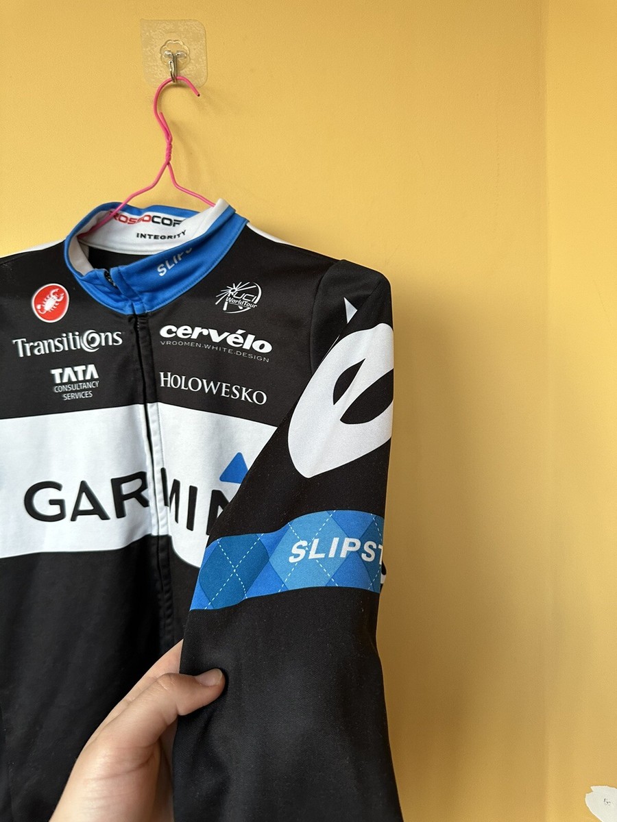 【新品】CASTELLI GARMIN TEAM JERSEY FZ Mサイズ Castelli Garmin-Cervelo Team Jersey - Short Sleeve - Men's - Men