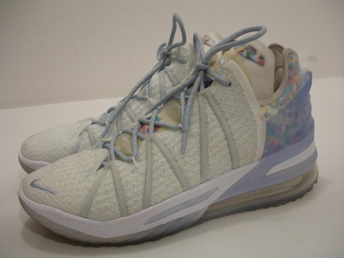 Men's sz 12 Nike LeBron 18 Play for the Future CW3156-400 - Main Image