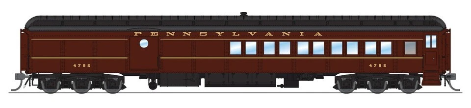 Broadway Limited ~ HO Scale ~ PB70 Coach-Combine ~ Pennsylvania #5125 ~ 8985 - Image 4 of 4