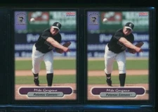 Lot (2) 2000 Choice #13 Mike Gargano Potomac Cannons (BY6) SWSW6