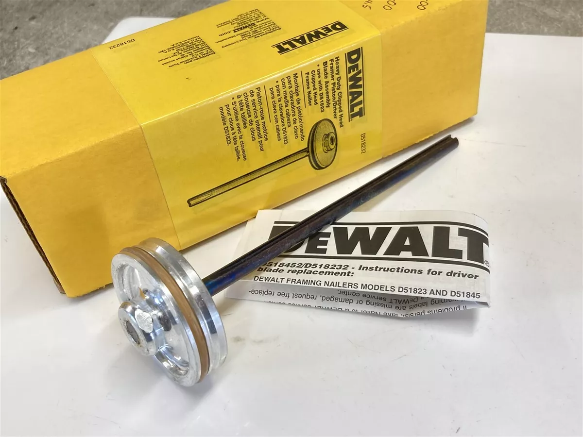 Dewalt 606125 00 D518232 PISTON DRIVER ASSY for D51822 D51823 Framing Nailer