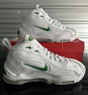 nike air total max uptempo white and green