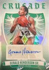 2023 Panini Phoenix Basketball Green Gerald Henderson Sr. #CS-GHS