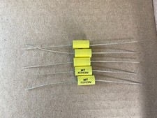 Qty 5 New .003 uf 630v Yellow Film Capacitors Guitar Tube Amp Tone 302K 3000pf