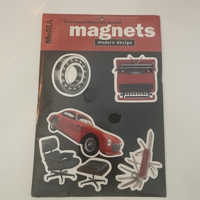 MoMA Modern Design Magnets Sealed 1998 #25596 NIP