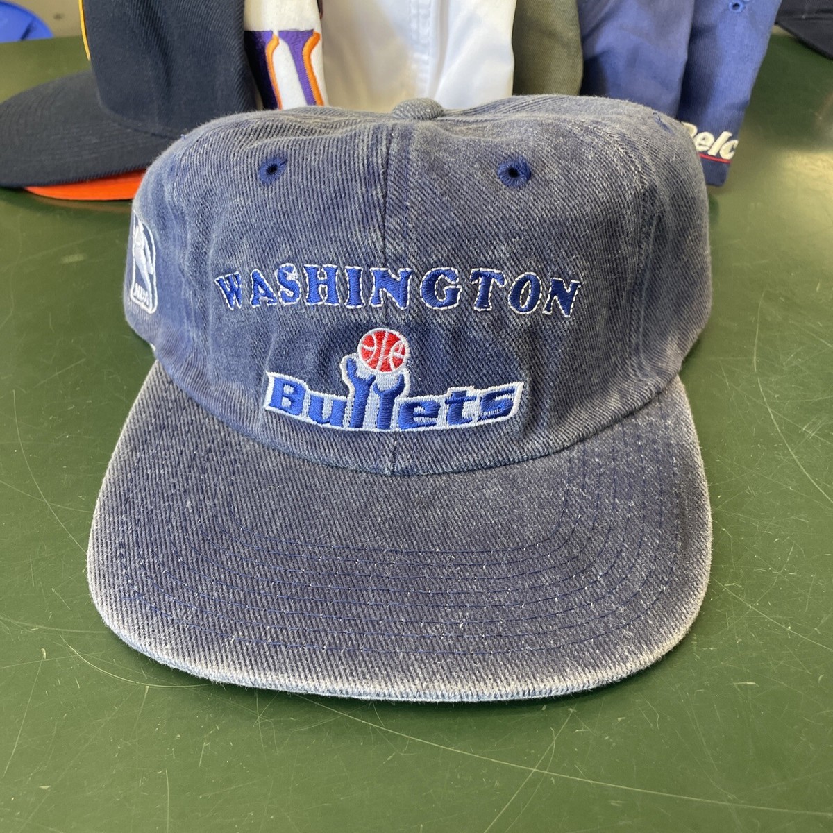 ビンテージ 90s USA バスケットボールキャップ ホワイト/ネイビー Vintage USA Dream Team Basketball Snapback Hat Pro Player 90's