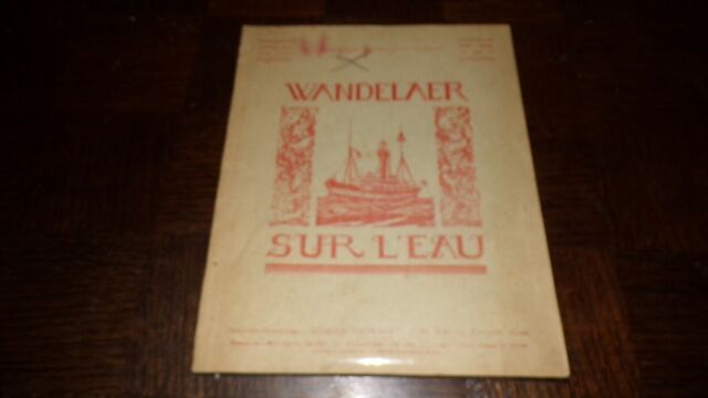 Wandelaer On WATER - N°133 - 1934 - Sail Navigation OE7099