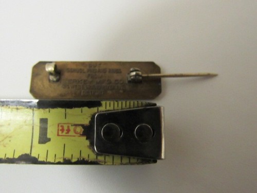 Vtg. AAA Auto Club of Michigan Service Bar Pin - Picture 5 of 5