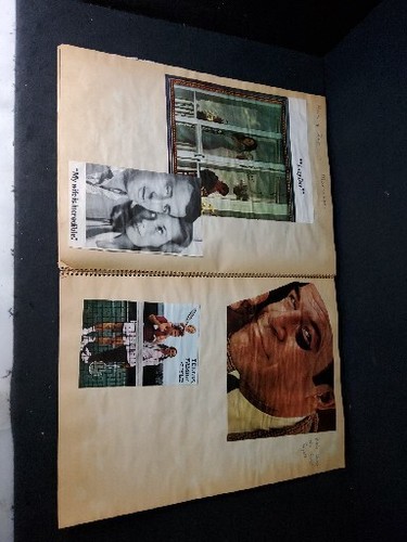 Vintage 1960's Style Scrapbook 30 Pages Completely Filled 15 by 11 Inches - Picture 10 of 17