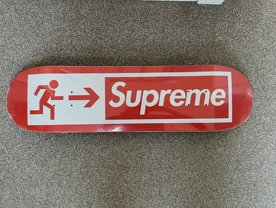 Supreme SS21 Exit Skateboard Deck - Red - Brand New & Sealed