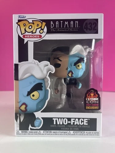 FUNKO POP! HEROES BATMAN ANIMATED SERIES TWO-FACE #432 LA COMIC CON EXCLUSIVE