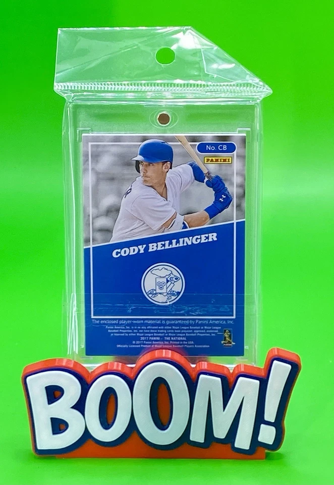 Reliquias de novato de la Convención Nacional Panini 2017 Cody Bellinger Escher Squares/10 Foto 2 de 2