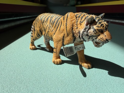 Schleich 14729 Bengal Tiger Figure Orange Wildlife Safari Big Cat 2014 Toy