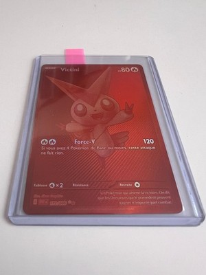 Victini WHT 172/086 French White Flame/Flamme Blanche - Secret Rare