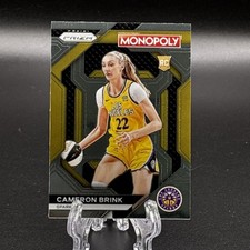 2024 Prizm Monopoly WNBA Cameron Brink Rookie Card A03102 