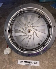 Jenn-air JJW9527DDS oven convection motor with element WPW10206587 used tested