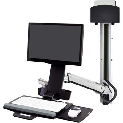 Ergotron 45-273-216 StyleView Sit Stand Combo System   N/R