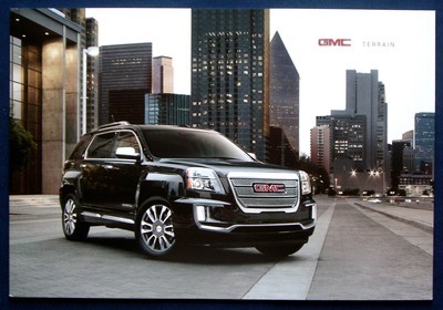 Prospekt brochure 2017 GMC Terrain  (USA)