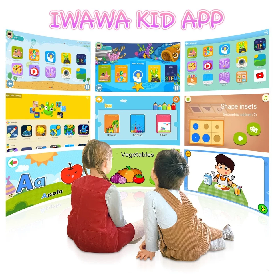 Tablet for Kids 10 inch Android 13 with Octa Core 64GB, Cellular+WiFi+GPS, Pa... - Image 3 of 4