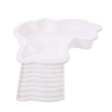 Reptile Bathing Pool with Steps Turtle Ramp Water Dish for Tortoise