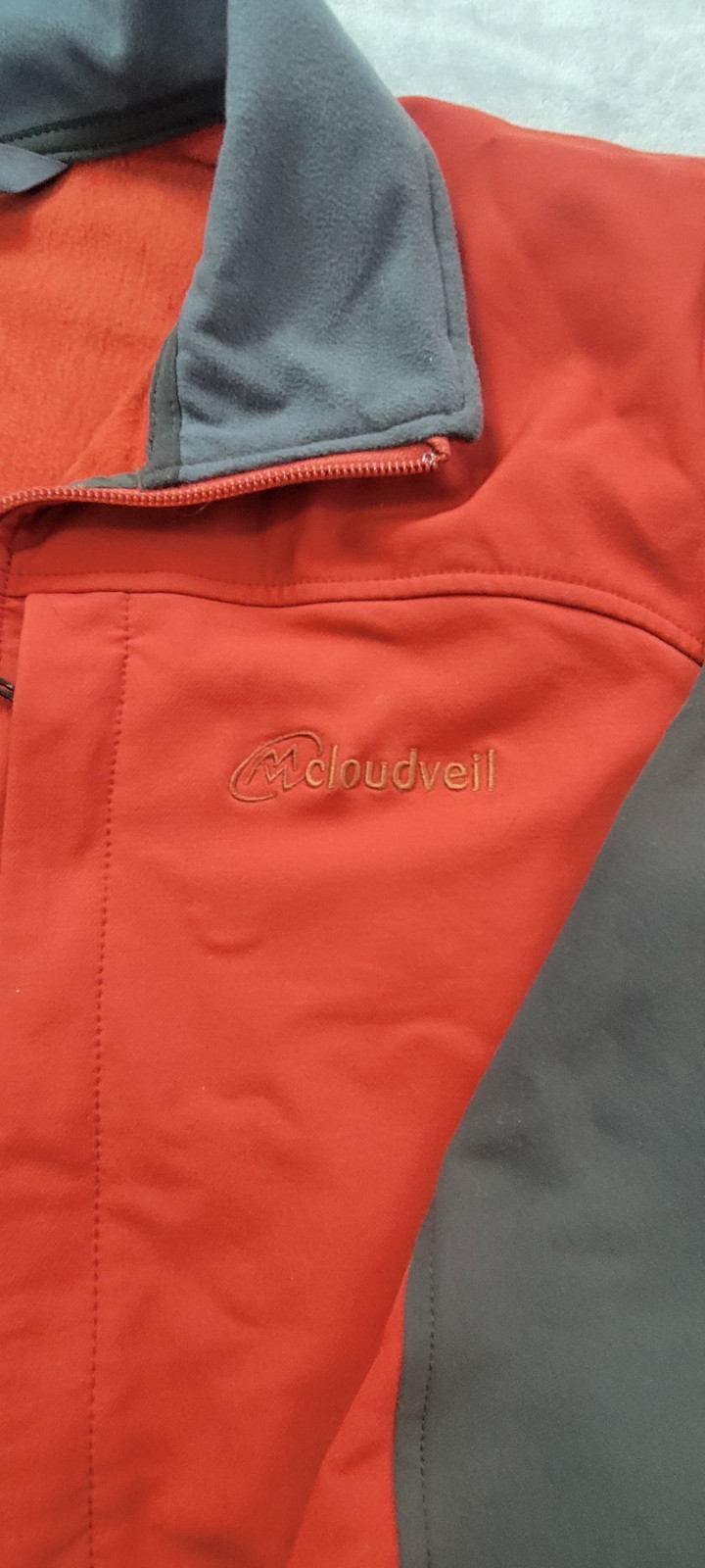 Cloudveil Softshell Jacket Mens Size medium Orang… - image 6