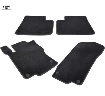 Mercedes X164 GL ML-Class Left Right Front Floor Mats Carpet Covers Black 07-12