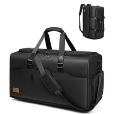 Duffle Bag for Travel,55L Travel Bag for Men with Shoe Compartment,Water Resi...